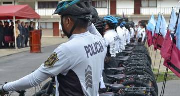 Incorporaron equipamiento para el patrullaje de bicipolicías