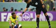 Neymar tiene un esguince de tobillo derecho y preocupa a todo Brasil