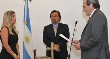 Sáenz participó de la asunción de la primera Fiscal Penal especializada en Ciberdelincuencia de Salta y cuarta en el país