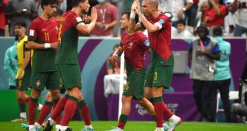 Portugal goleó a Suiza con Cristiano Ronaldo en el banco y avanzó a cuartos