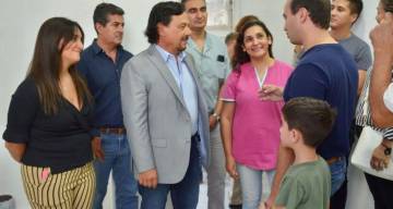 Sáenz recorrió la obra del Centro de Rehabilitación Infantil y Tartamudez, modelo de gestión pionero en el país