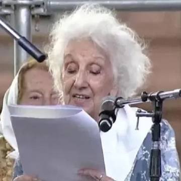 Estela de Carlotto fue internada por intoxicación