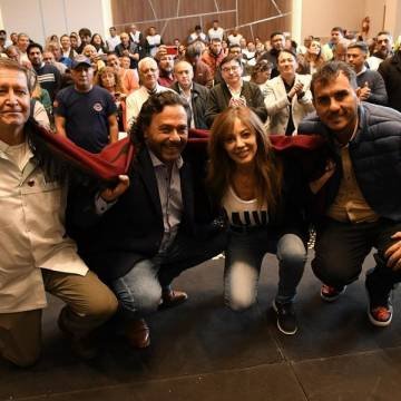 Gremios salteños respaldaron a Sáenz y a sus candidatos, destacando su defensa por los derechos de los trabajadores