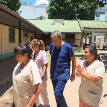 Tartagal: Mangione recorrió el hospital para fiscalizar servicios y dialogar con la comunidad