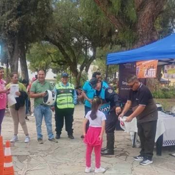 Jornada de concientización sobre seguridad vial en Cachi