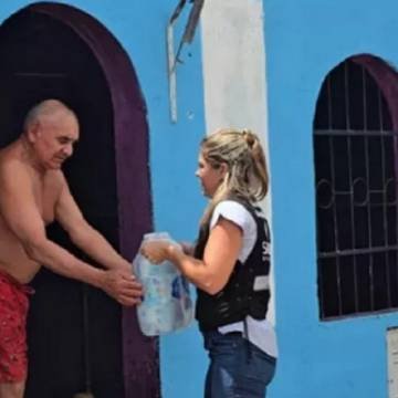 Asistieron a vecinos de El Galpón tras el temporal