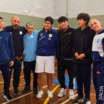 La Selección Nacional Juvenil de Fútbol para Ciegos concentra y entrena en Salta
