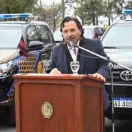Sáenz entregó 10 nuevos móviles policiales y ya renovó el 60% del parque automotor de la Fuerza