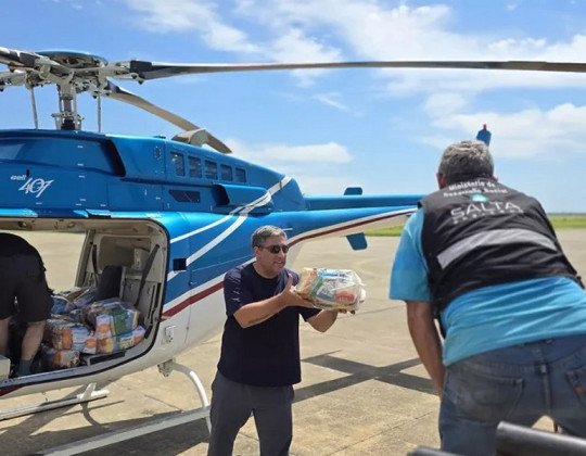 Veintiún municipios asistidos por las inclemencias del tiempo y la crecida del río Bermejo