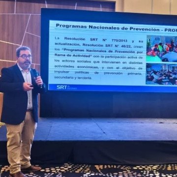 Capacitan a inspectores y trabajadores en prevención y seguridad laboral