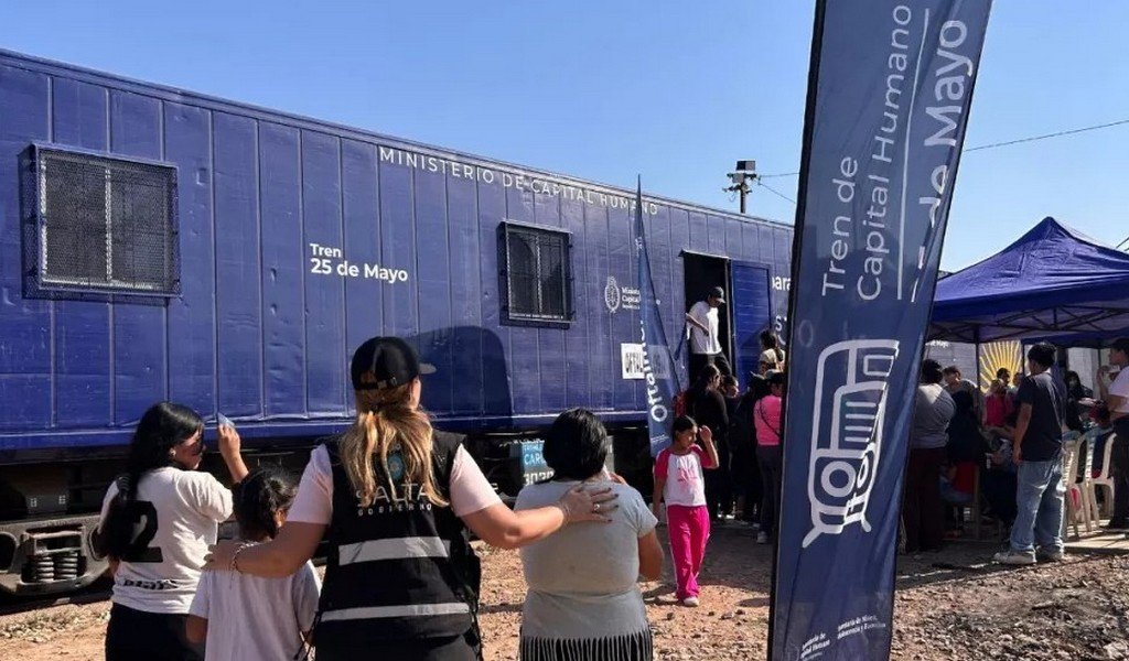 El Tren “25 de Mayo” ya superó las 14 mil prestaciones en su recorrido por Salta