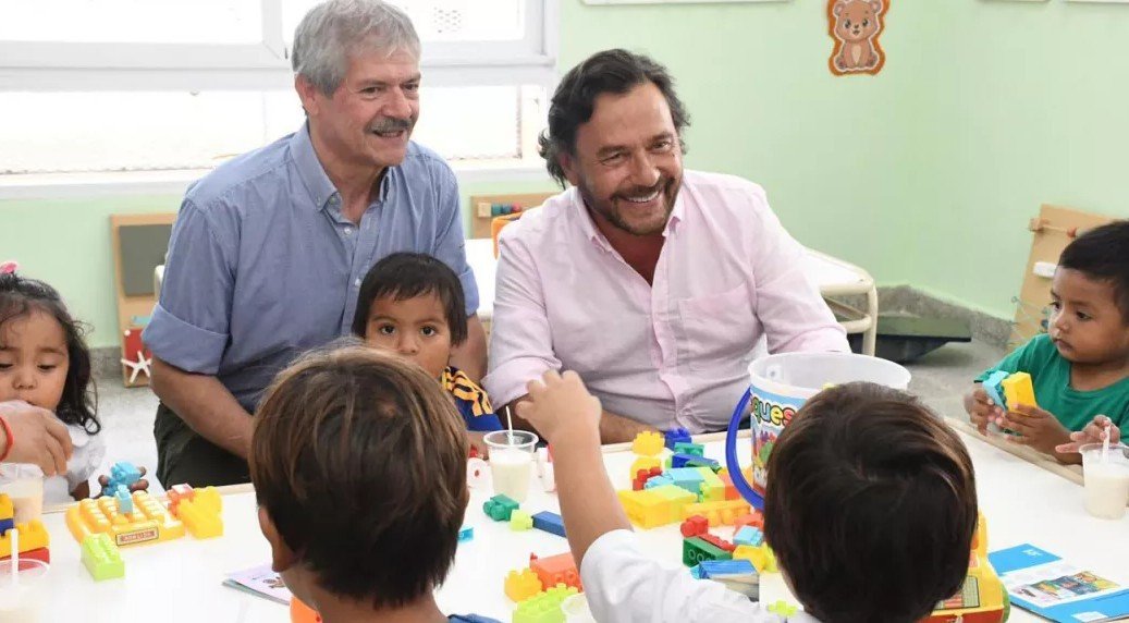 Más oportunidades para la niñez: el gobernador inauguró el nuevo Centro de Primera Infancia en Ballivián
