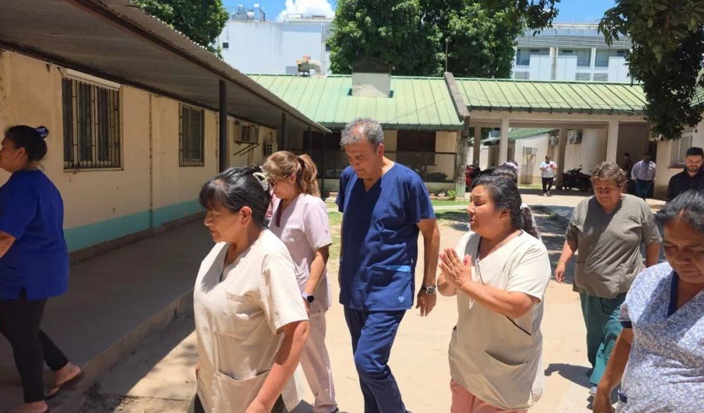 Tartagal: Mangione recorrió el hospital para fiscalizar servicios y dialogar con la comunidad