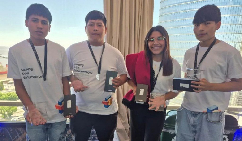 Un equipo de Campo Quijano ganó el concurso nacional de innovación Samsung Solve for Tomorrow