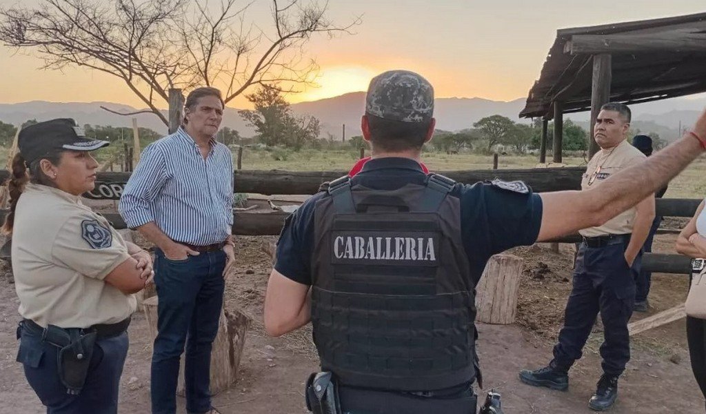 Supervisaron la labor preventiva del Departamento Caballería en Metán