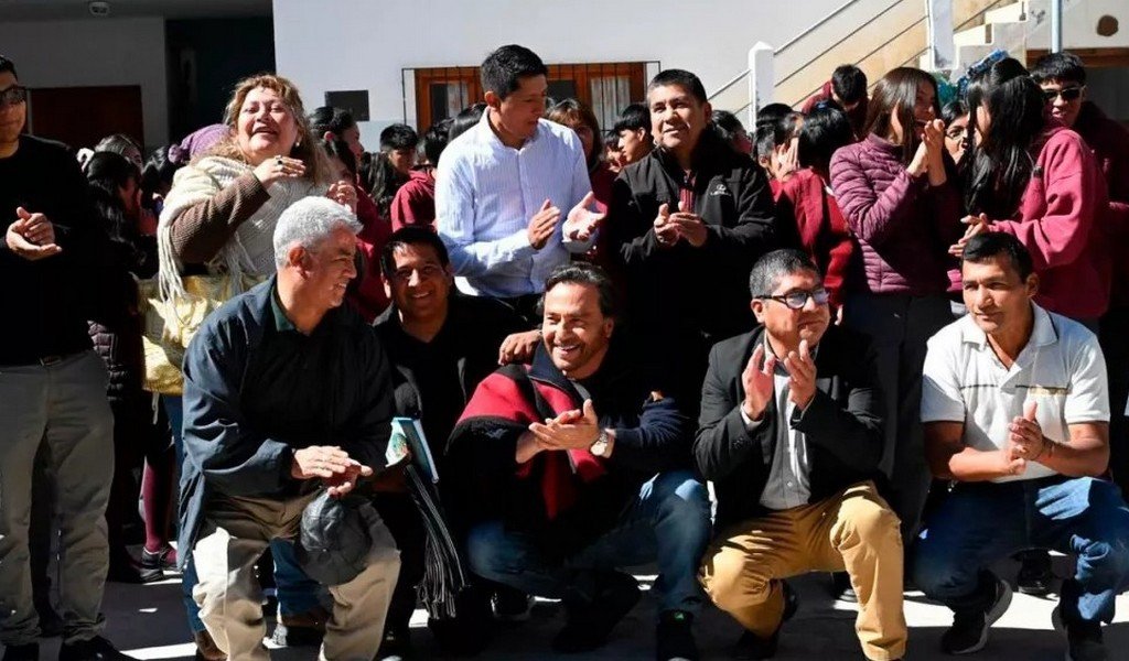 Gustavo Sáenz compartió con los vecinos de Iruya actividades educativas, deportivas y sociales