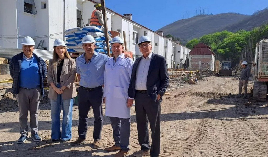 Avanzan las obras de ampliación del Hospital San Bernardo