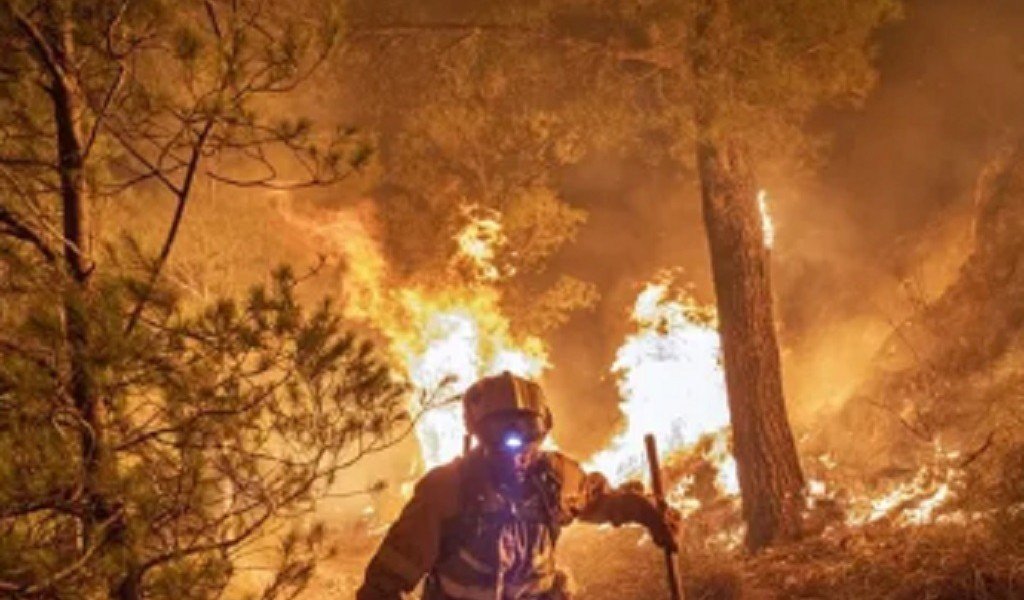 España lucha contra los incendios forestales