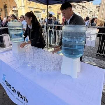 Aguas del Norte acompañará a los peregrinos durante el Milagro