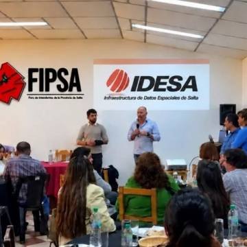 Se presentaron herramientas de información geográfica ante el Foro de Intendentes de Salta