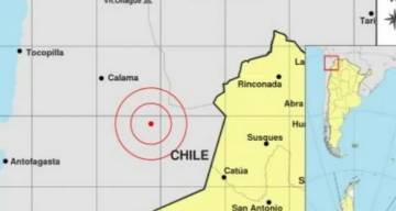 Un fuerte temblor en Chile sacudió a Salta