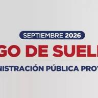 El Gobierno de Salta anunció el cronograma de pago de sueldos de septiembre